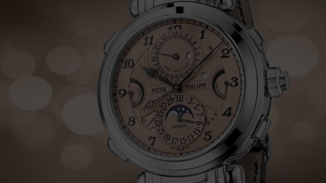 "世界で最も高い腕時計"となった「パテック フィリップ」の腕時計（画像は公式サイトより）