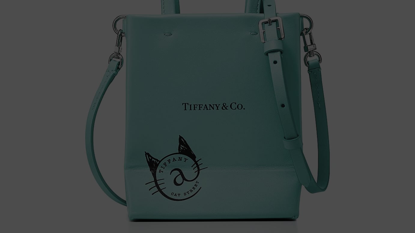 ティファニーがショッパーデザインのレザーバッグ発売、キャット 
