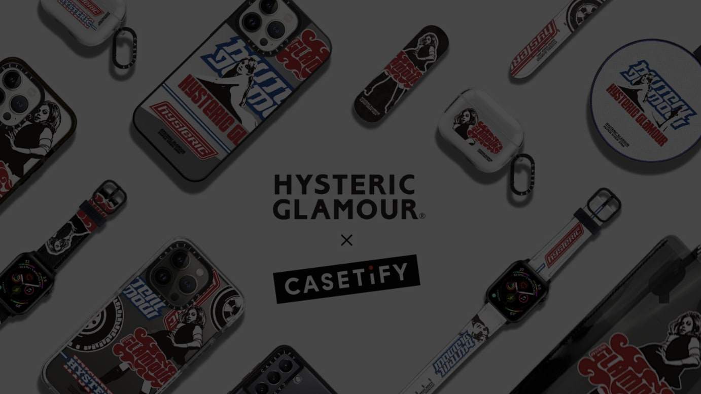 「HYSTERIC GLAMOUR x CASETiFY」コレクション
