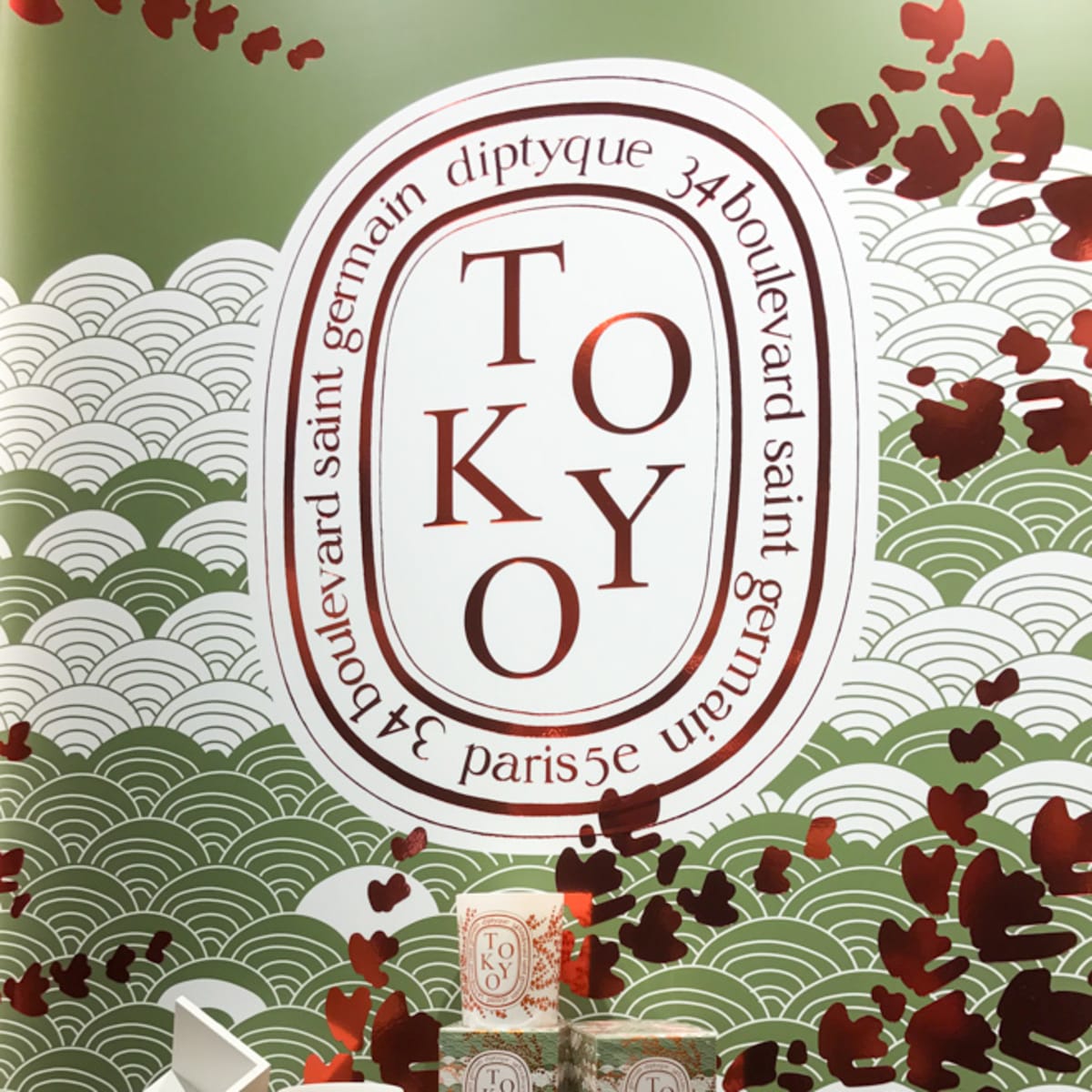 ディプティック「TOKYO」キャンドルは檜の香り 銀座店で限定販売