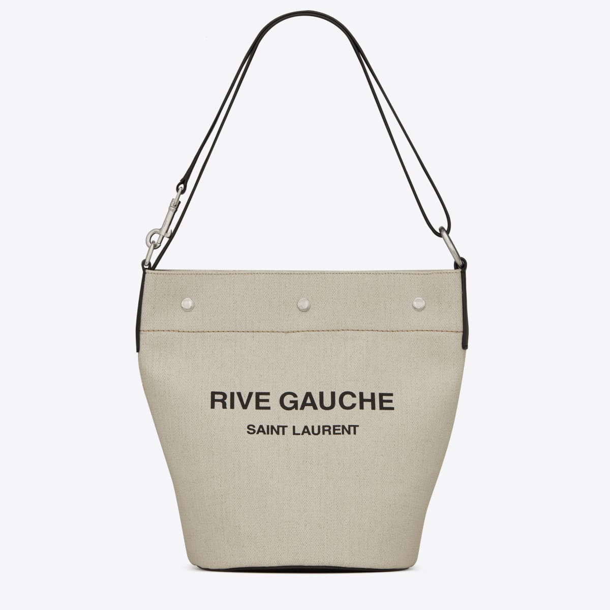 サンローランから新作バッグ「RIVE GAUCHE」が登場、スナップを閉じる 