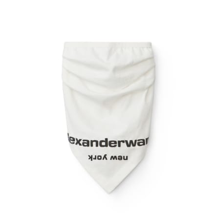 「Logo bandana mask」ホワイト（税別6000円） Image by alexanderwang