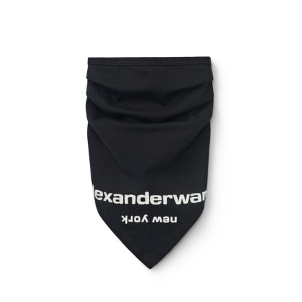 「Logo bandana mask」ブラック（税別6000円） Image by alexanderwang