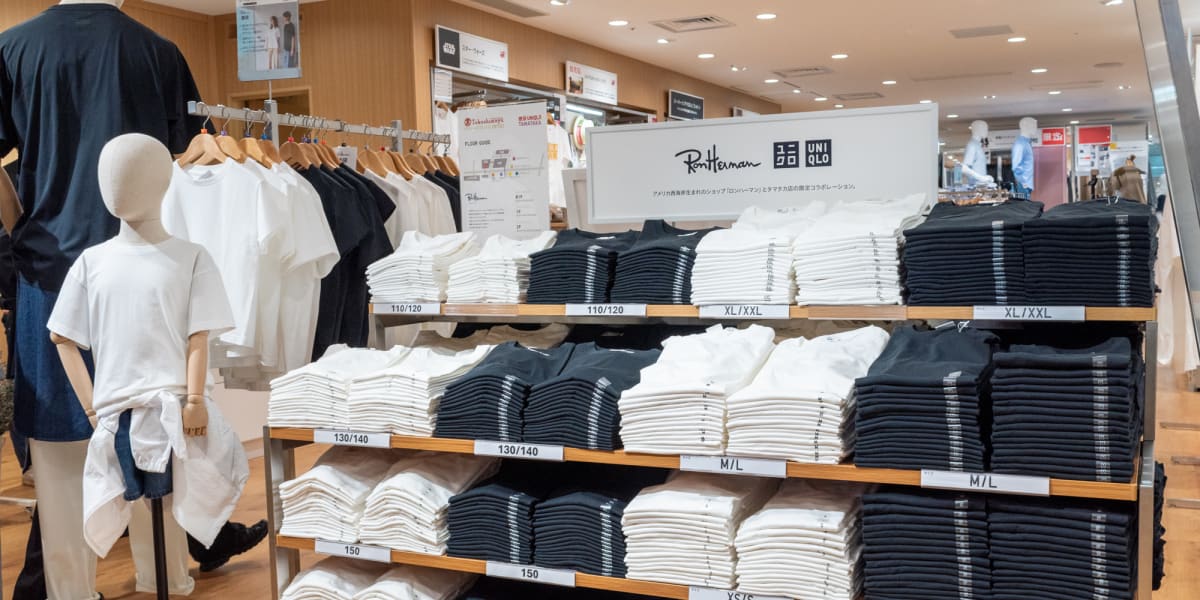 ユニクロ ロンハーマン コラボレーションTシャツ