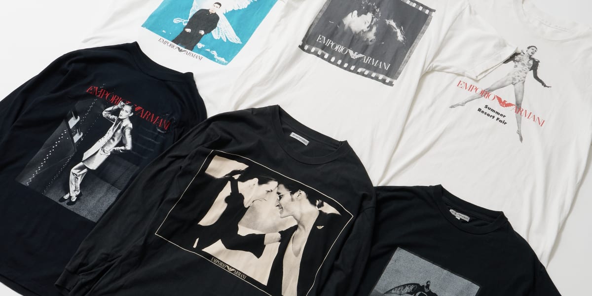 エンポリオ アルマーニ フォトTシャツ