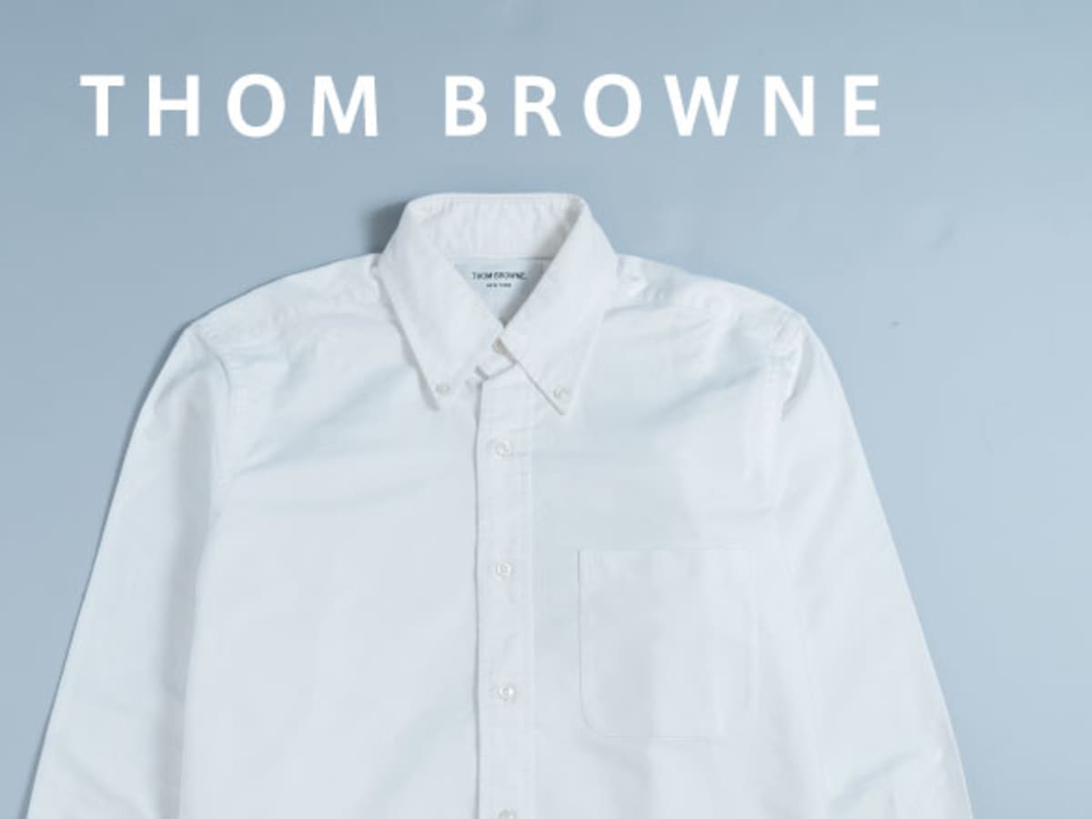 ファッションギークへの道 白シャツ編 -THOM BROWNE-