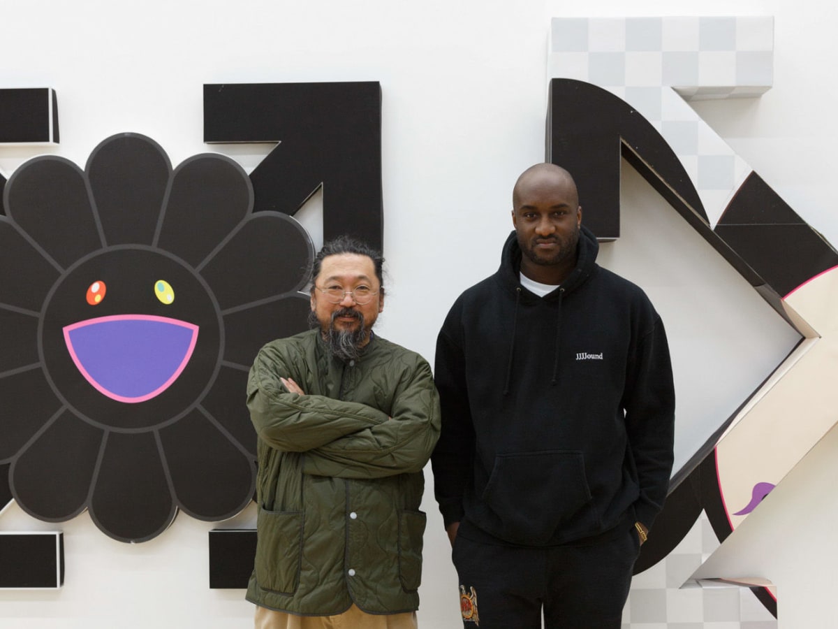 オフ-ホワイトのヴァージルと村上隆によるコラボアート展「Future 