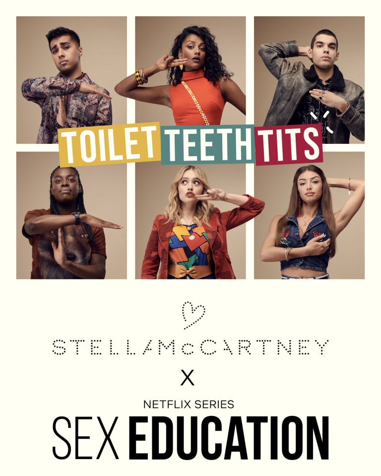 「ステラ マッカートニー×Netflixシリーズ セックス･エデュケーション（Stella McCartney x Netflix series SEX EDUCATION）」
