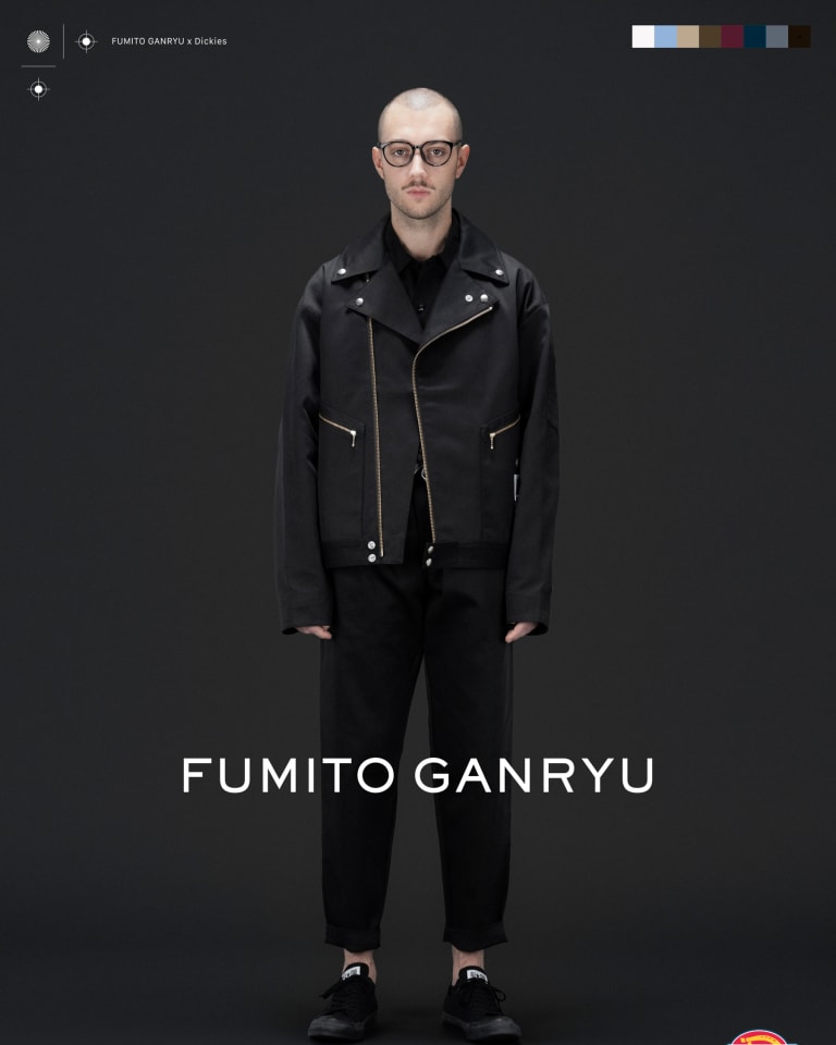「FUMITO GANRYU × Dickies」キャンペーンヴィジュアル