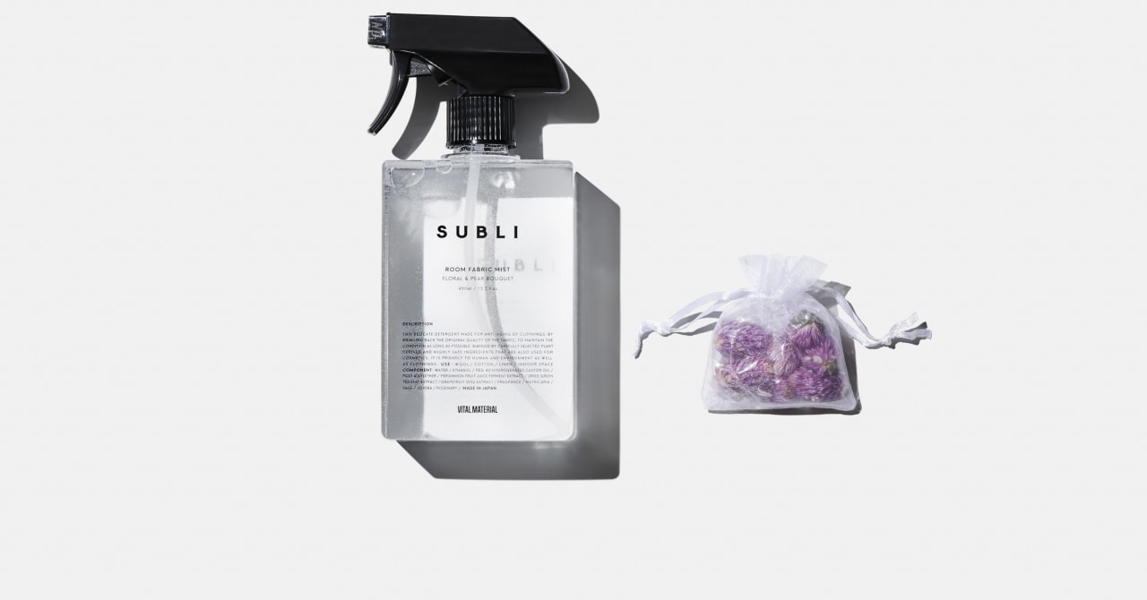 ヴァイタル マテリアルの新ライン「SUBLI」がポップアップ開催、環境にやさしい衣類洗剤を展開
