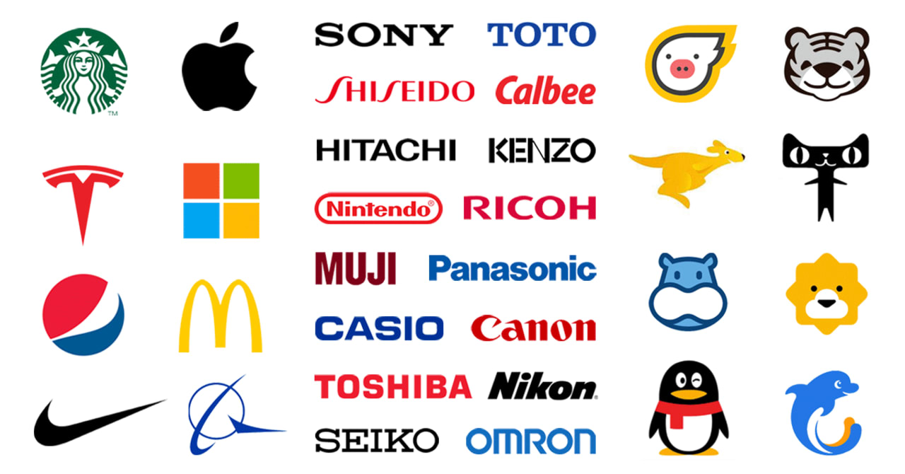 ロゴもDX化が進む？アメリカ、日本、中国の企業ロゴを比較してみた