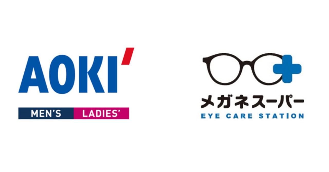 スーツの売り場で眼鏡を販売　AOKIが「メガネスーパー」をテナント誘致