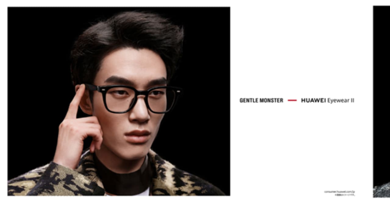 ファーウェイが韓国のファッションブランド「GENTLE MONSTER」とコラボ、スマートグラスを発売