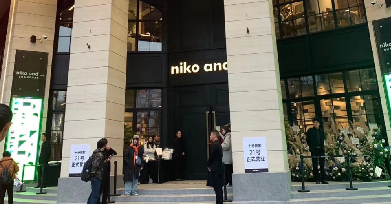 ニコアンドが上海に3店舗新規出店、オンライン売上の拡充も