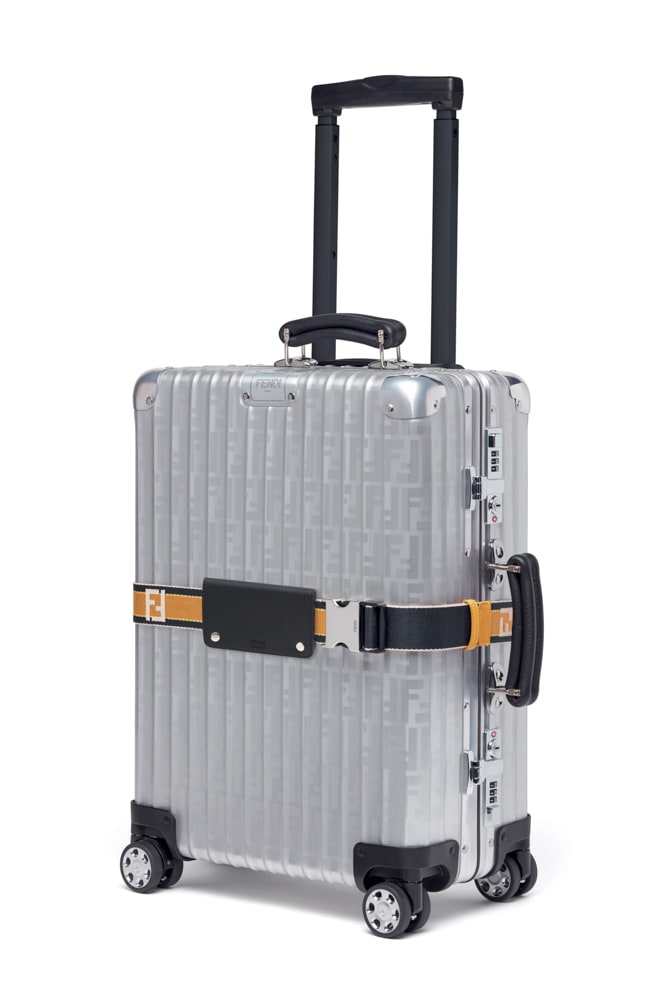 フェンディとリモワのコラボレーションスーツケース発売