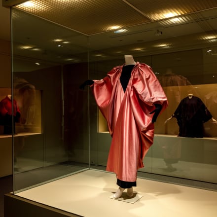 Installation view of Kimono Style: The John C. Weber Collection, on view June 7, 2022 – February 20, 2023 at The Metropolitan Museum of Art, New York. Photo by Bruce Schwarz, Courtesy of The Met