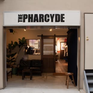 マインの旗艦店「THE PHARCYDE」の外観写真