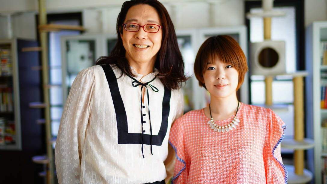 (左から)安冨歩、松村智世