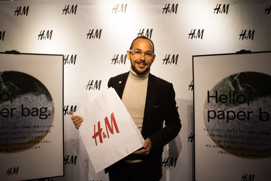 H&Mジャパン代表取締役社長のルーカス・セイファート氏 Image by FASHIONSNAP