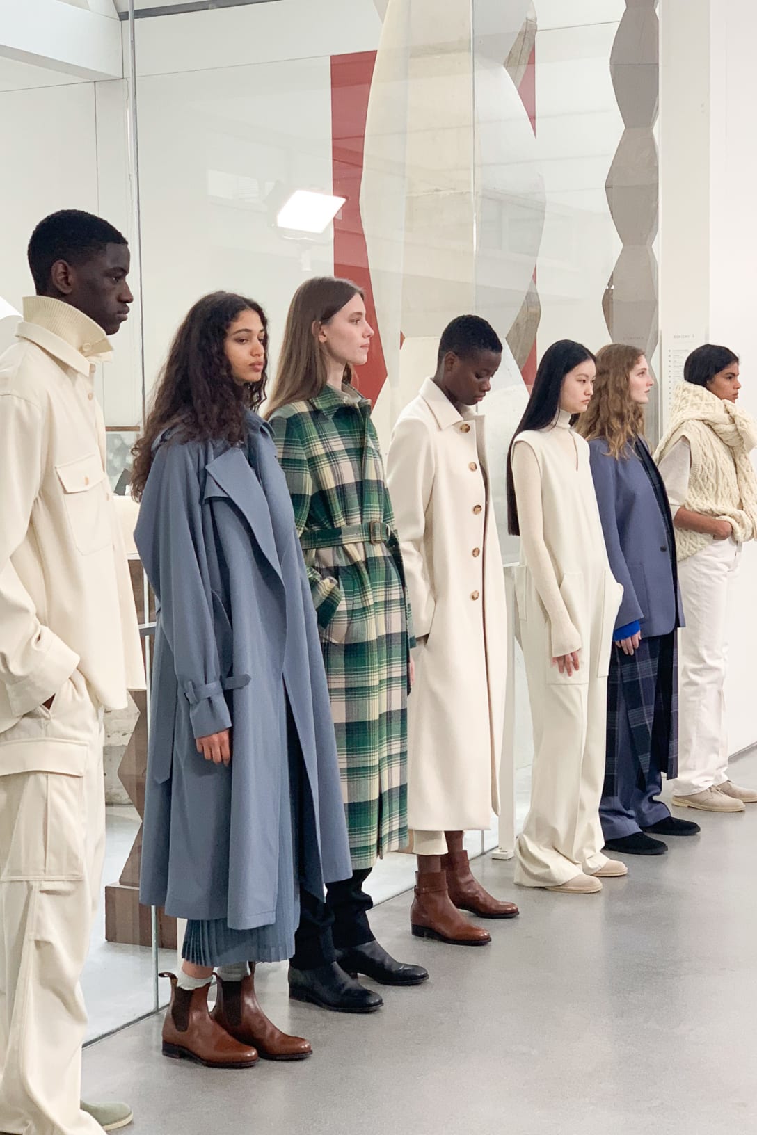 「オーラリー」2019年秋冬コレクション Image by FASHIONSNAP