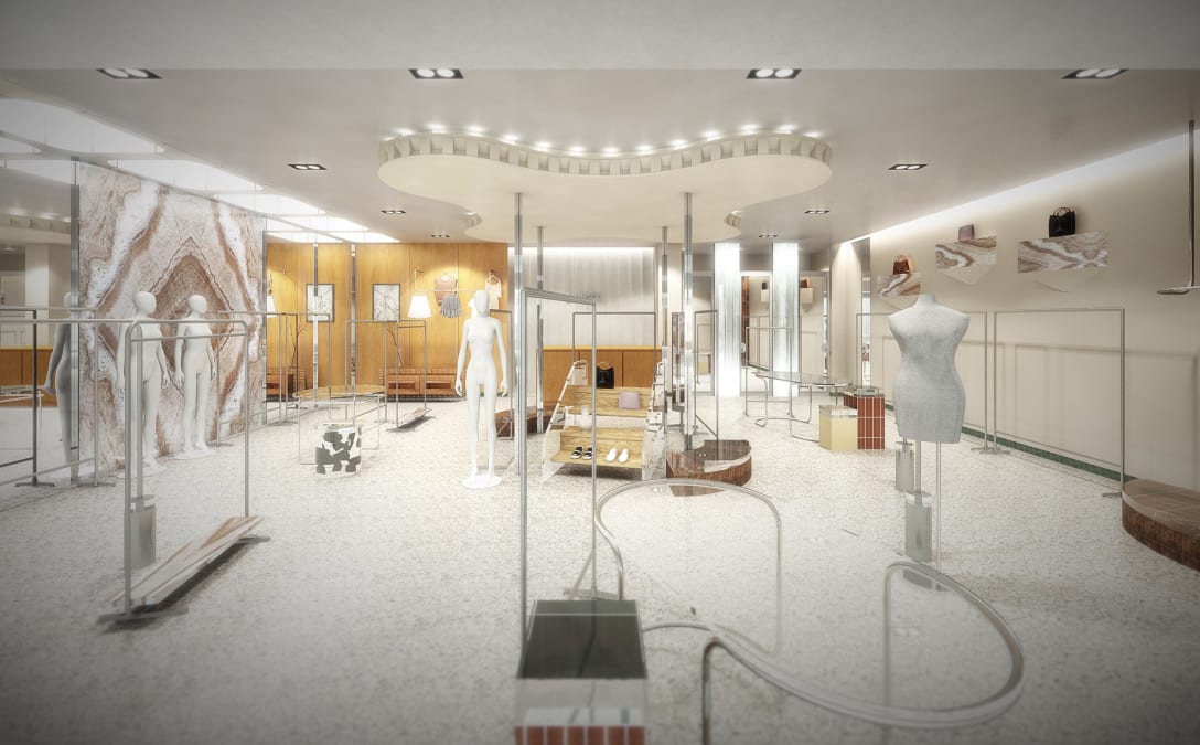 リニューアルオープン後の「スナイデル」ルミネ新宿2店イメージ Image by マッシュスタイルラボ