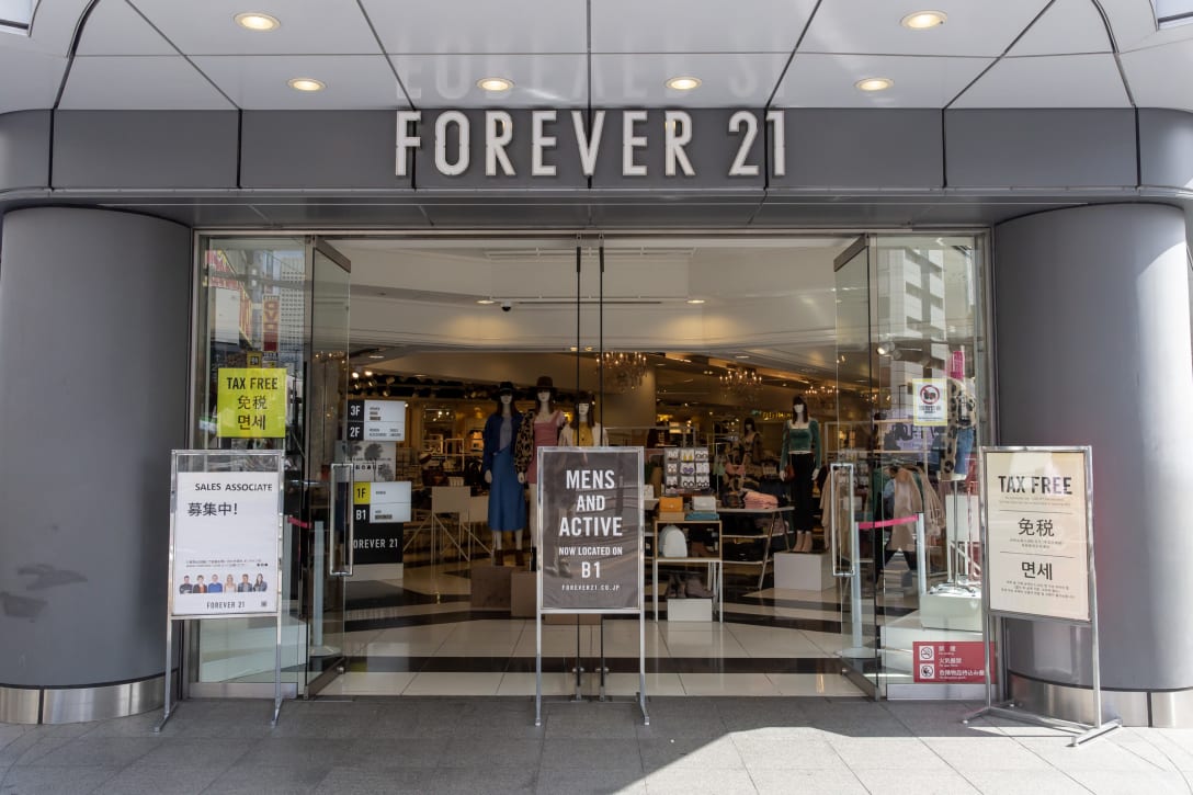 「フォーエバー 21」の店舗(写真は新宿店) Image by FASHIONSNAP