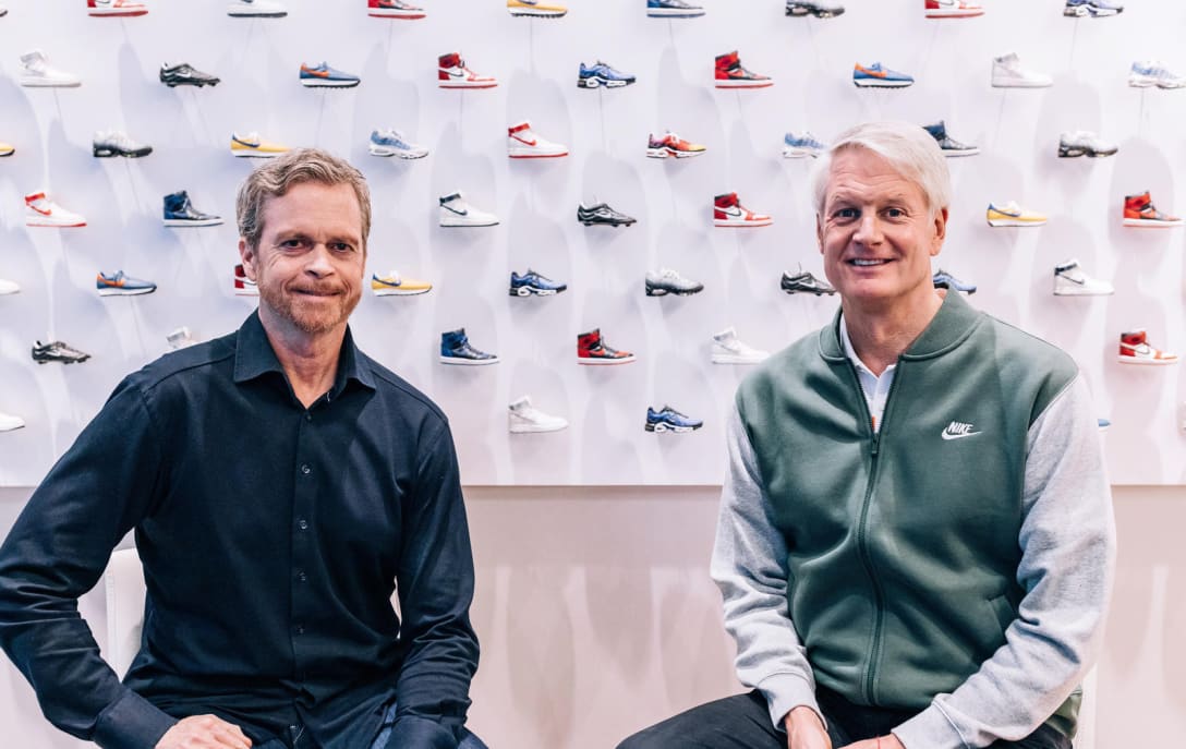 (左から)マーク・パーカー氏、ジョン・ドナホー氏 Image by NIKE
