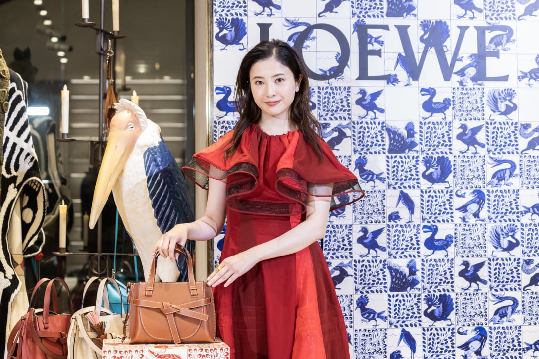 女優の吉高由里子 Image by FASHIONSNAP