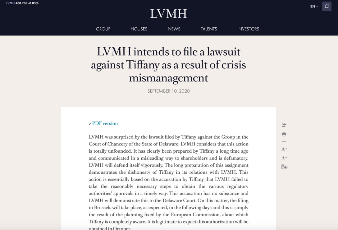 LVMH公式サイトより