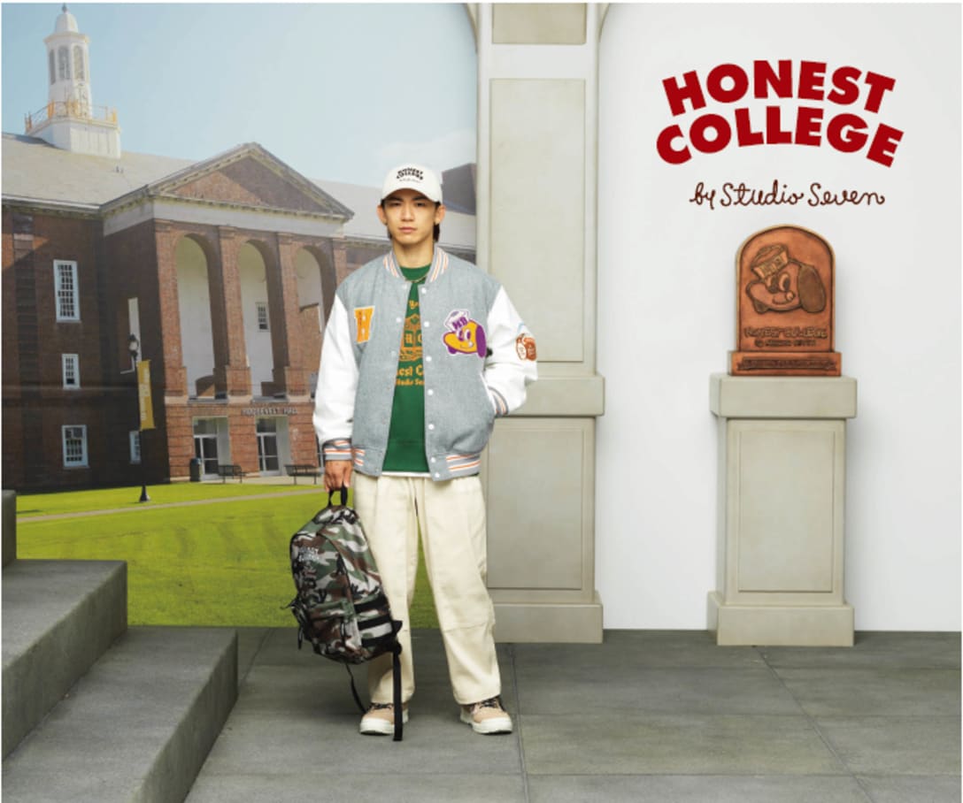 HONEST COLLEGEキャンペーンヴィジュアル Image by GU
