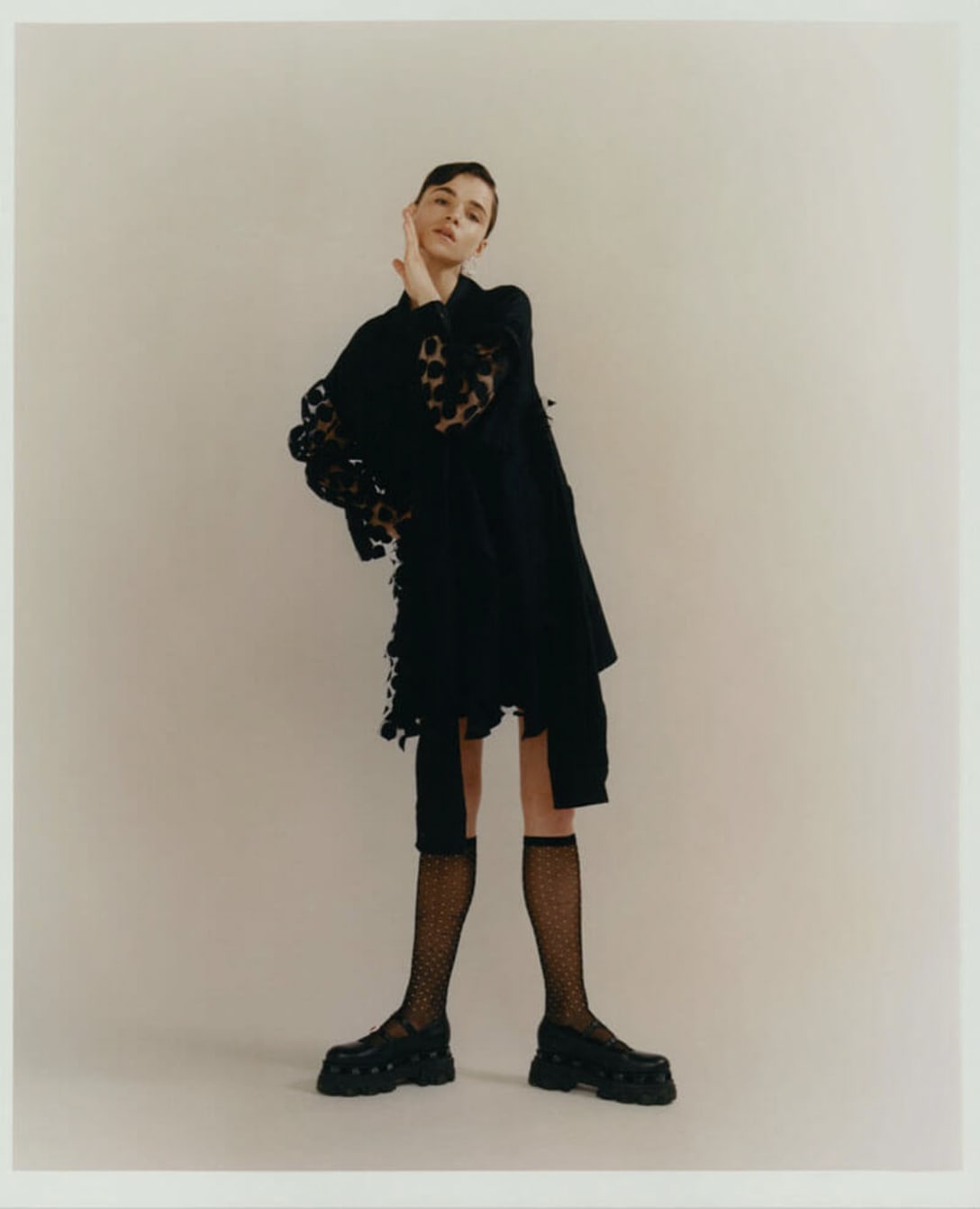 dress, socks and shoes by VIVETTA