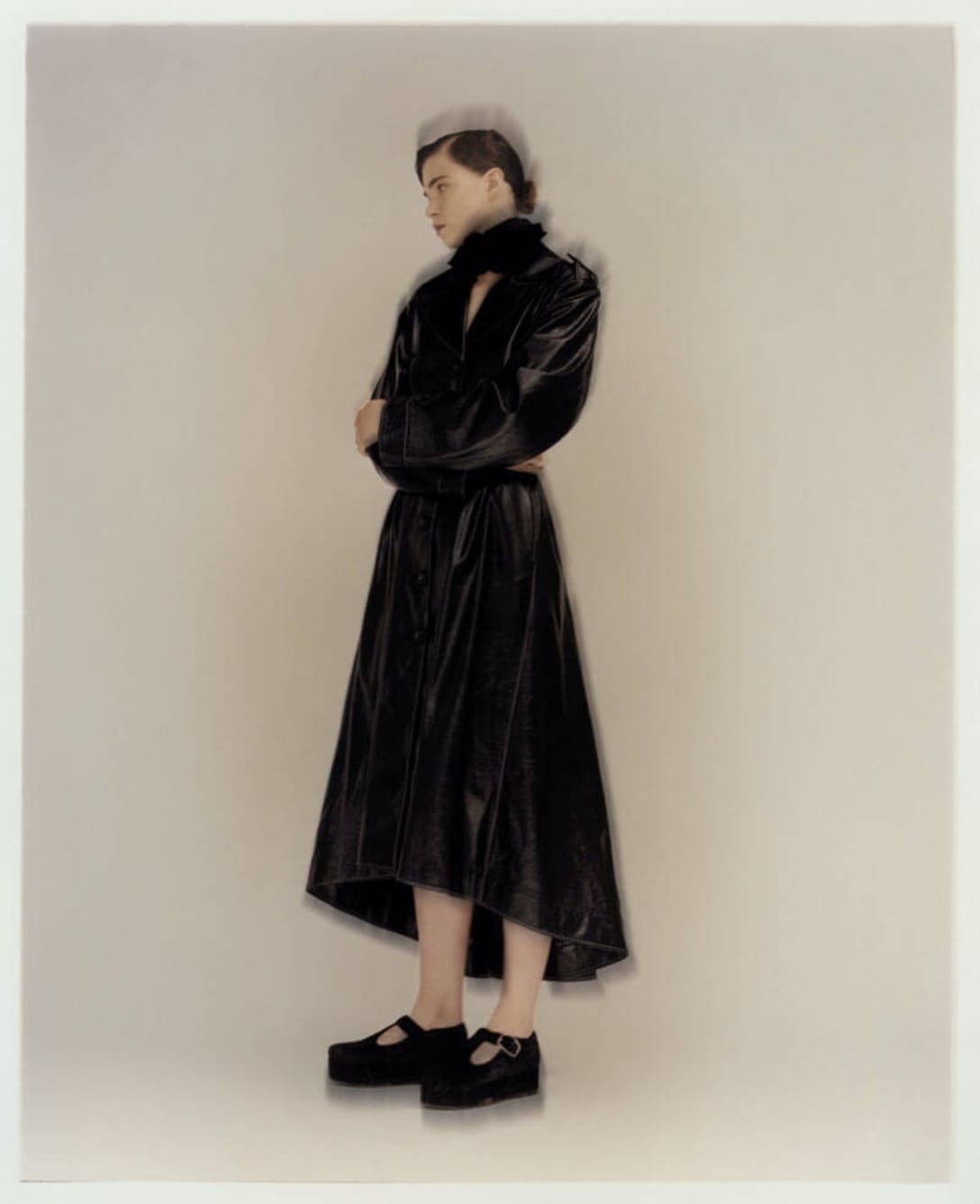 dress and shoes by ERDEM