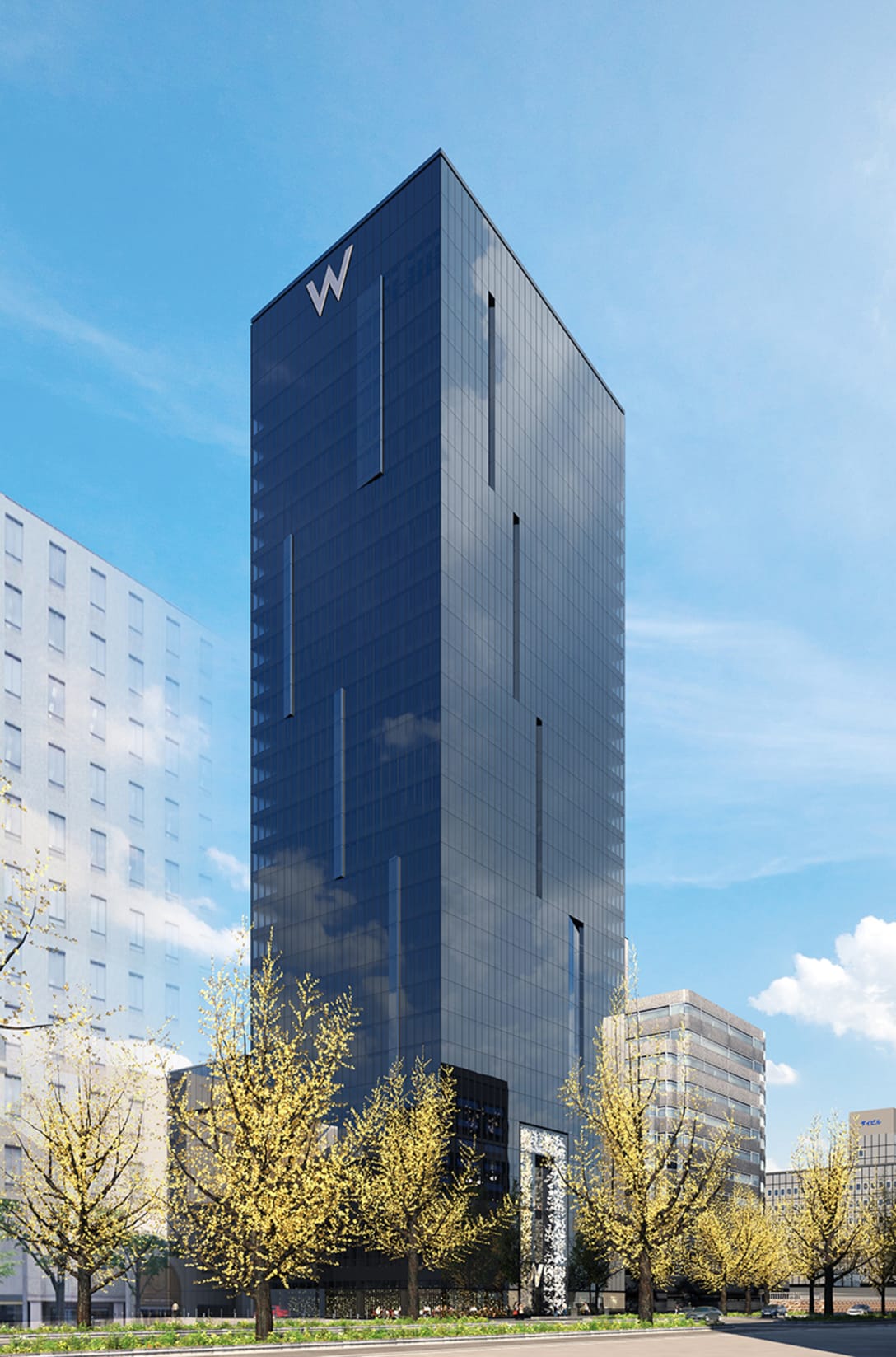 W OSAKAパース画像 Image by マリオット・インターナショナル