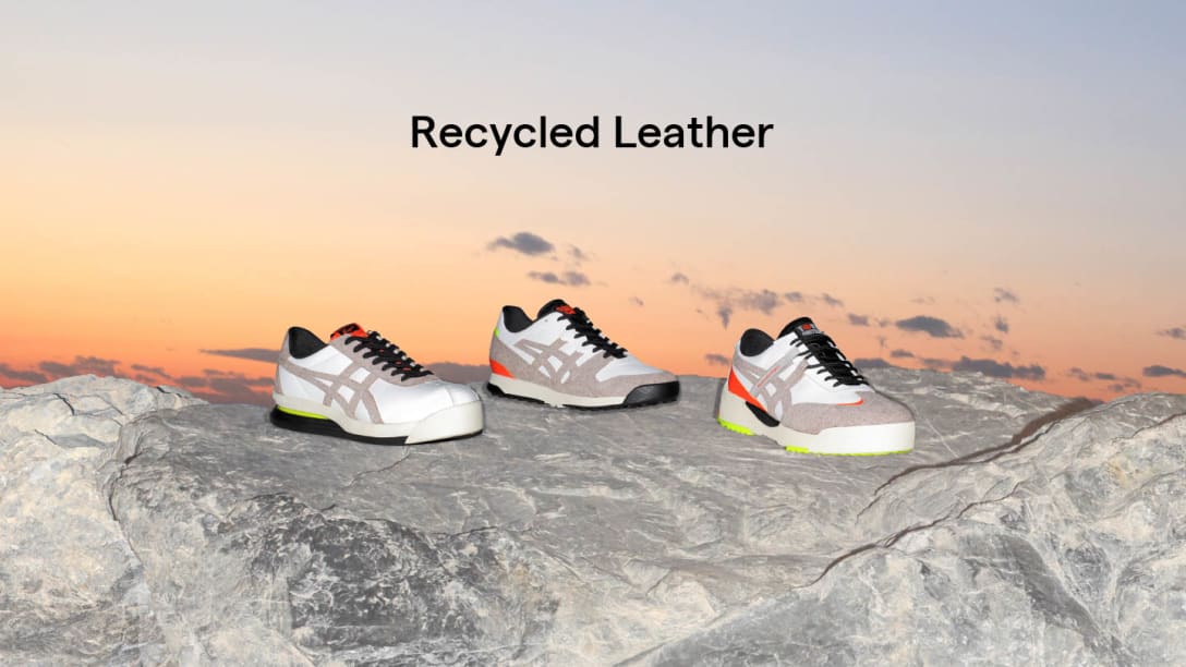 RECYCLED LEATHER SERIES Image by オニツカタイガー