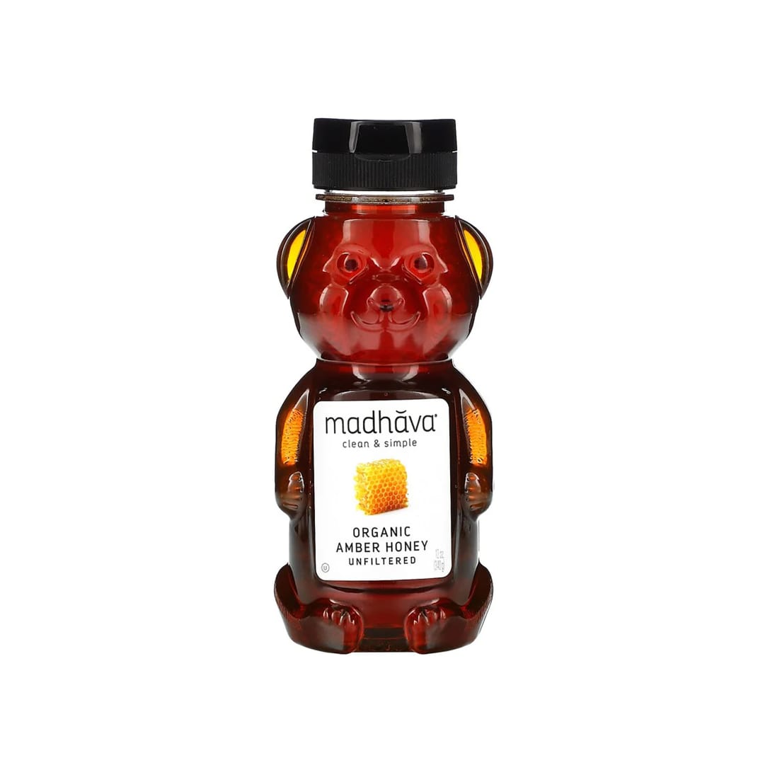Madhava Foods Natural Sweeteners Organic Amber Honey（340g）¥567