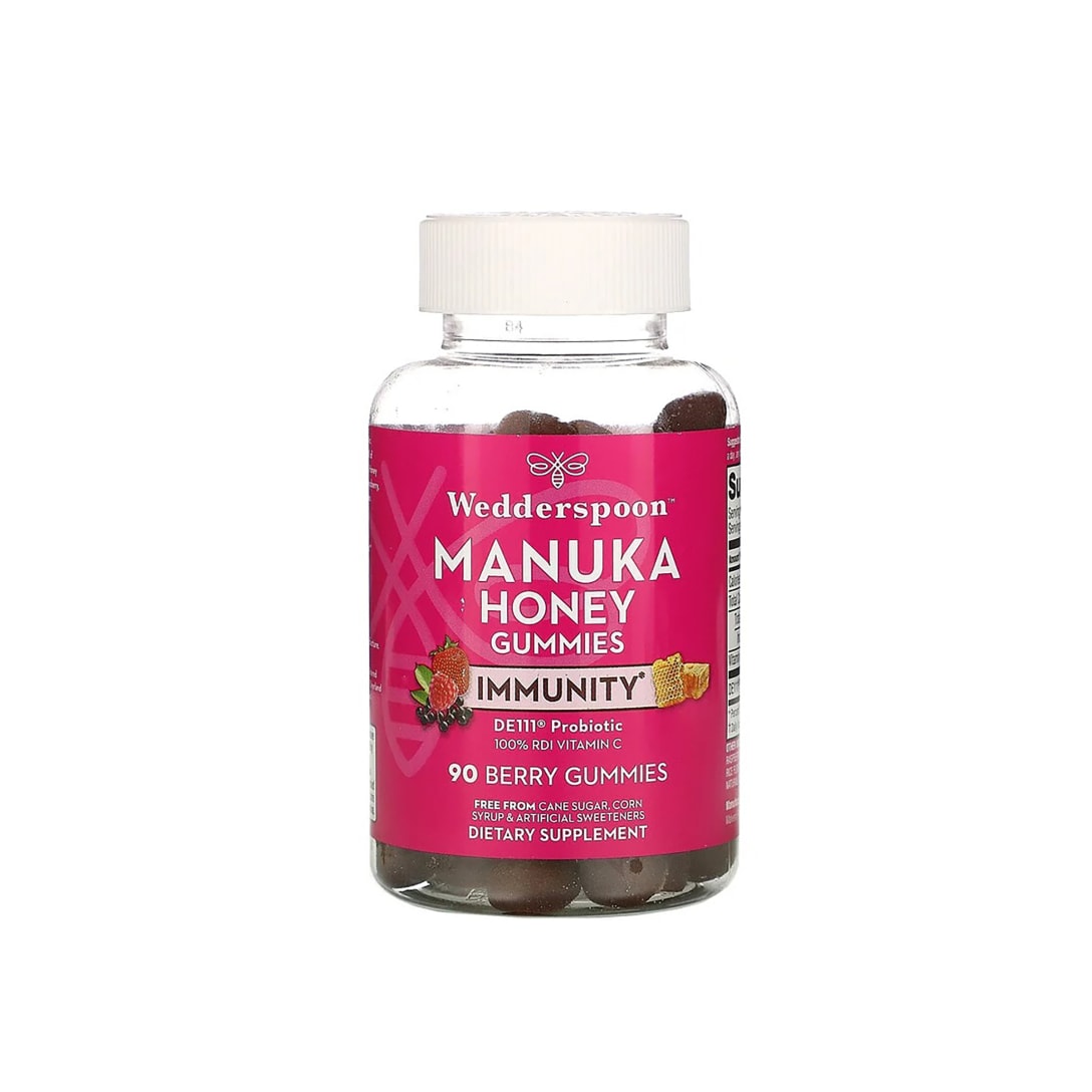 Wedderspoon Manuka Honey Immunity Gummies Berry 5 Billion CFU（90粒入り）¥2,427
