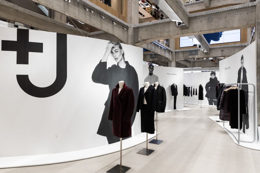 2020年秋冬コレクション発売時の「UNIQLO TOKYO」店内の様子 Image by FASHIONSNAP.COM