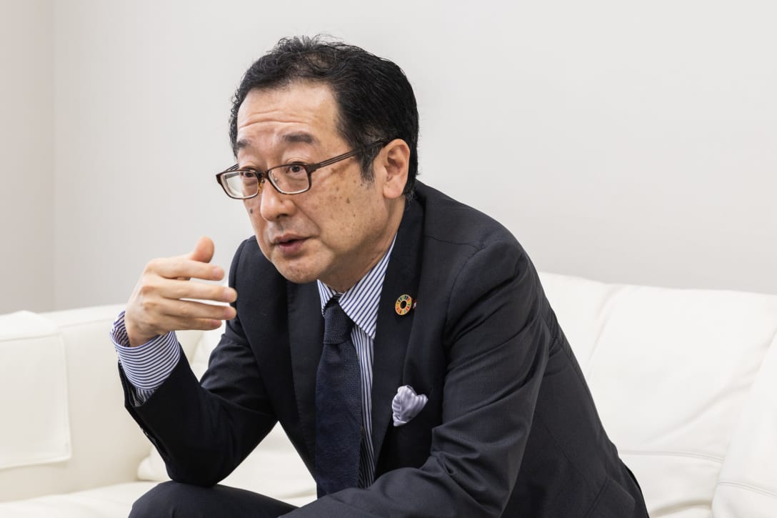 ⼤丸松坂屋百貨店 澤田太郎社長 Image by FASHIONSNAP