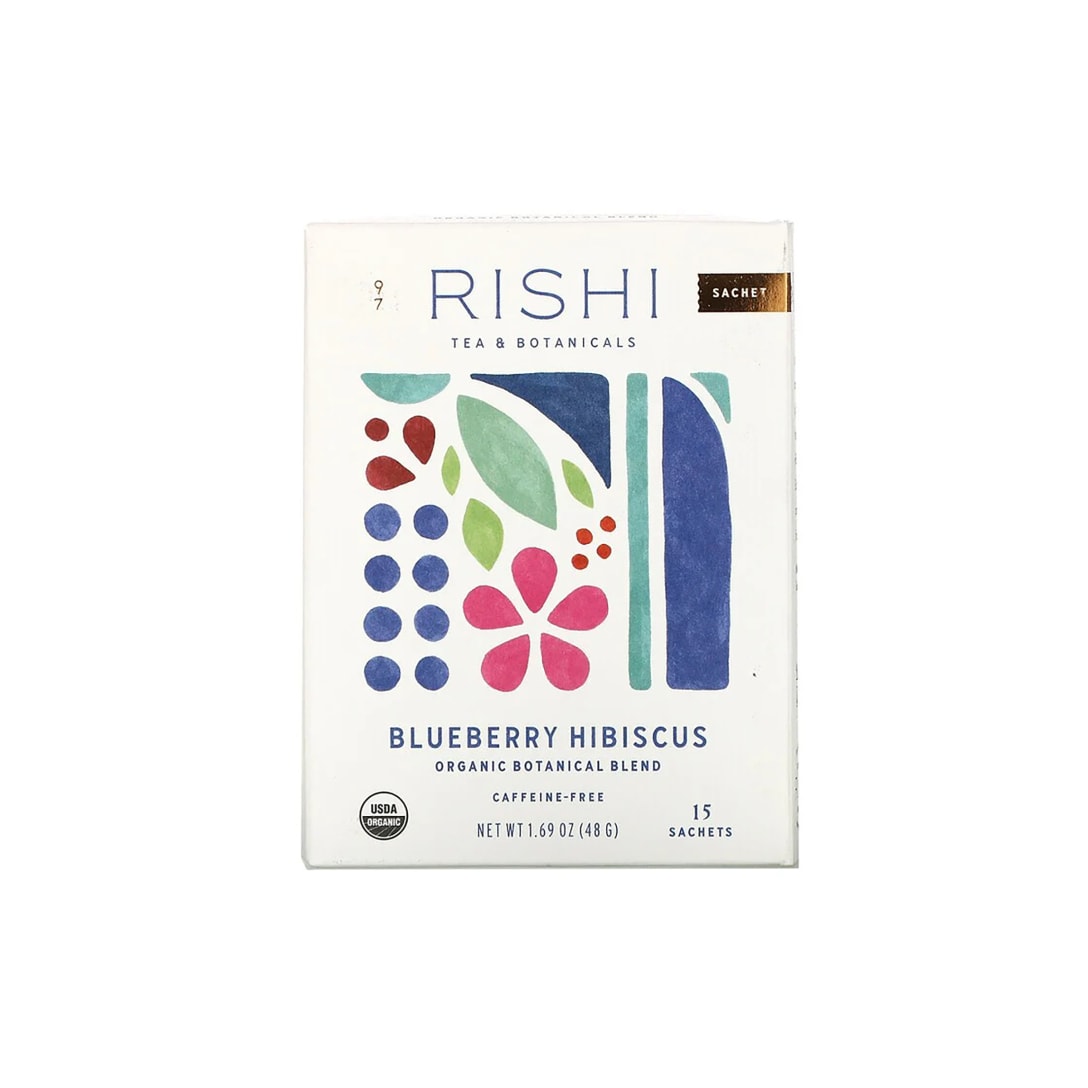 Rishi Tea 有機ボタニカルブレンド ブルーベリーハイビスカス（15包入り）¥830
