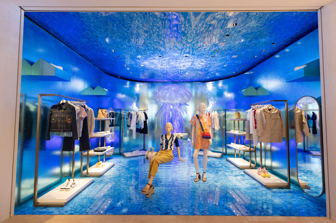 1階のポップインスペースはシーズナルアイテムを展開 Image by FASHIONSNAP.COM