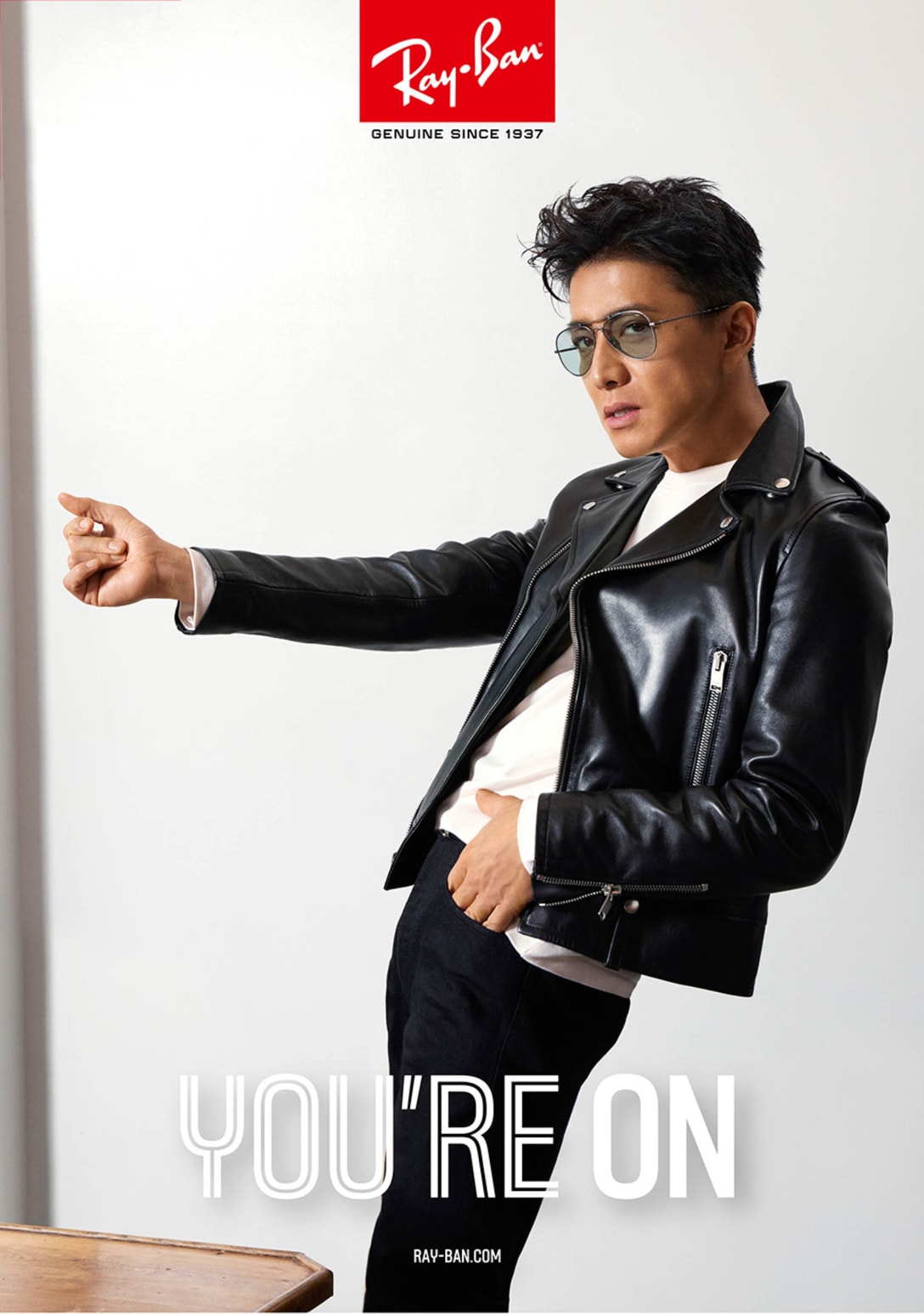 「RAY-BAN X TAKUYA KIMURA」メインヴィジュアル Image by レイバン
