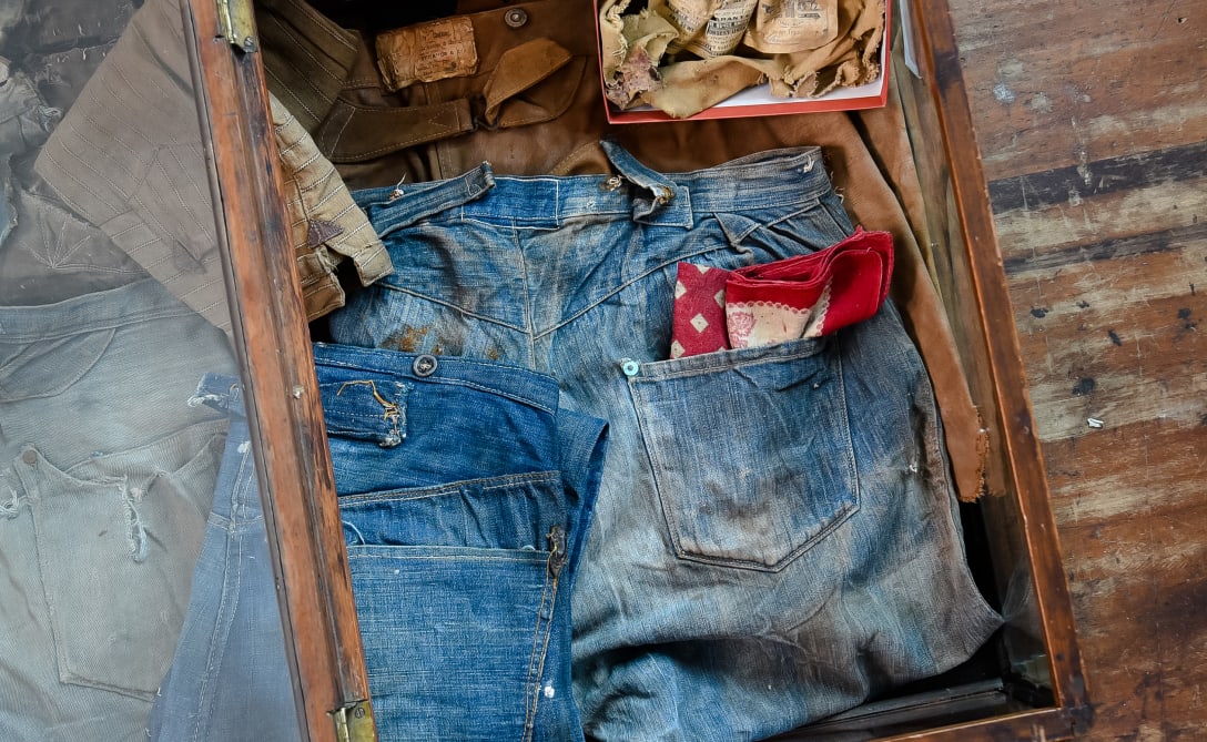 1873年製のLEVI’Sのウエストオーバーオールズ