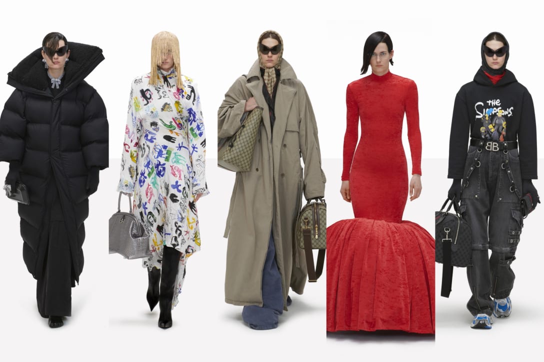 バレンシアガ 2022年スプリングコレクション Image by BALENCIAGA