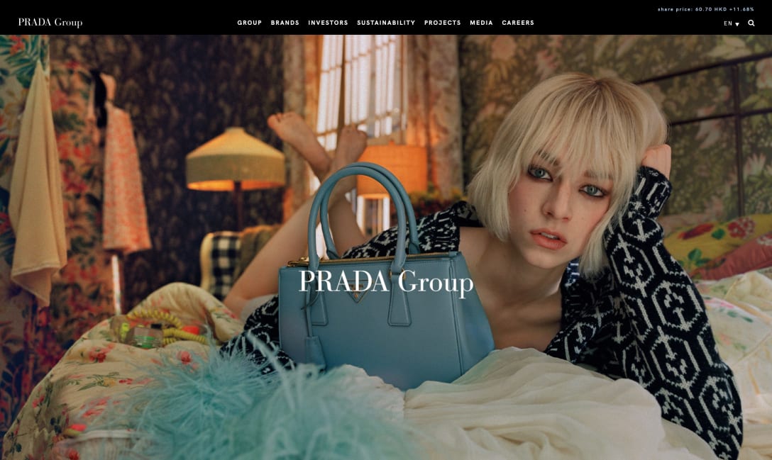 プラダグループの公式サイトより