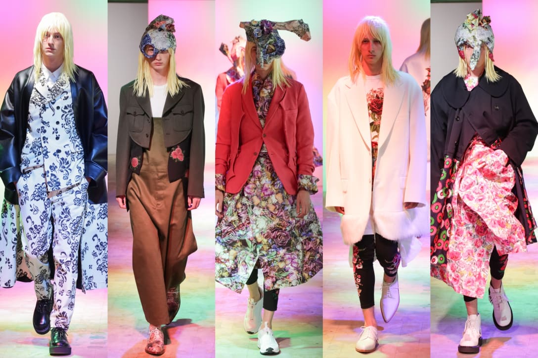 コム デ ギャルソン オム プリュス 2022年春夏コレクション Image by FASHIONSNAP
