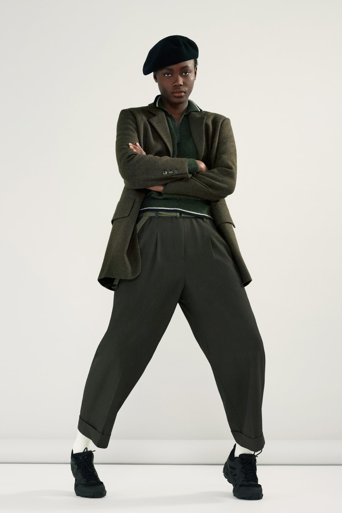AUTUMN WINTER 2021 MIZUNO FOR MARGARET HOWELL Image by マーガレット・ハウエル