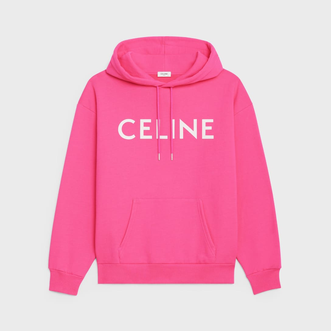 「ルーズ ユニセックスフーディー」(税込8万9100円) Image by CELINE