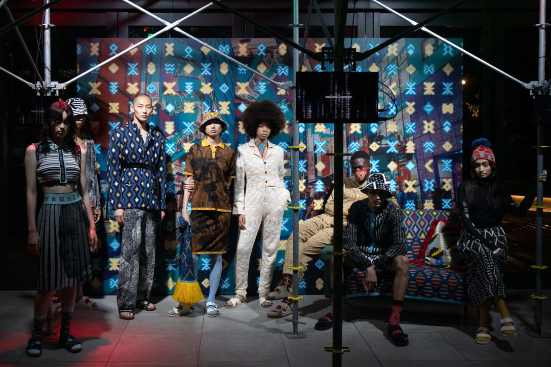 「FACE. A-J」2022春夏コレクション Image by FASHIONSNAP(Ippei Saito)