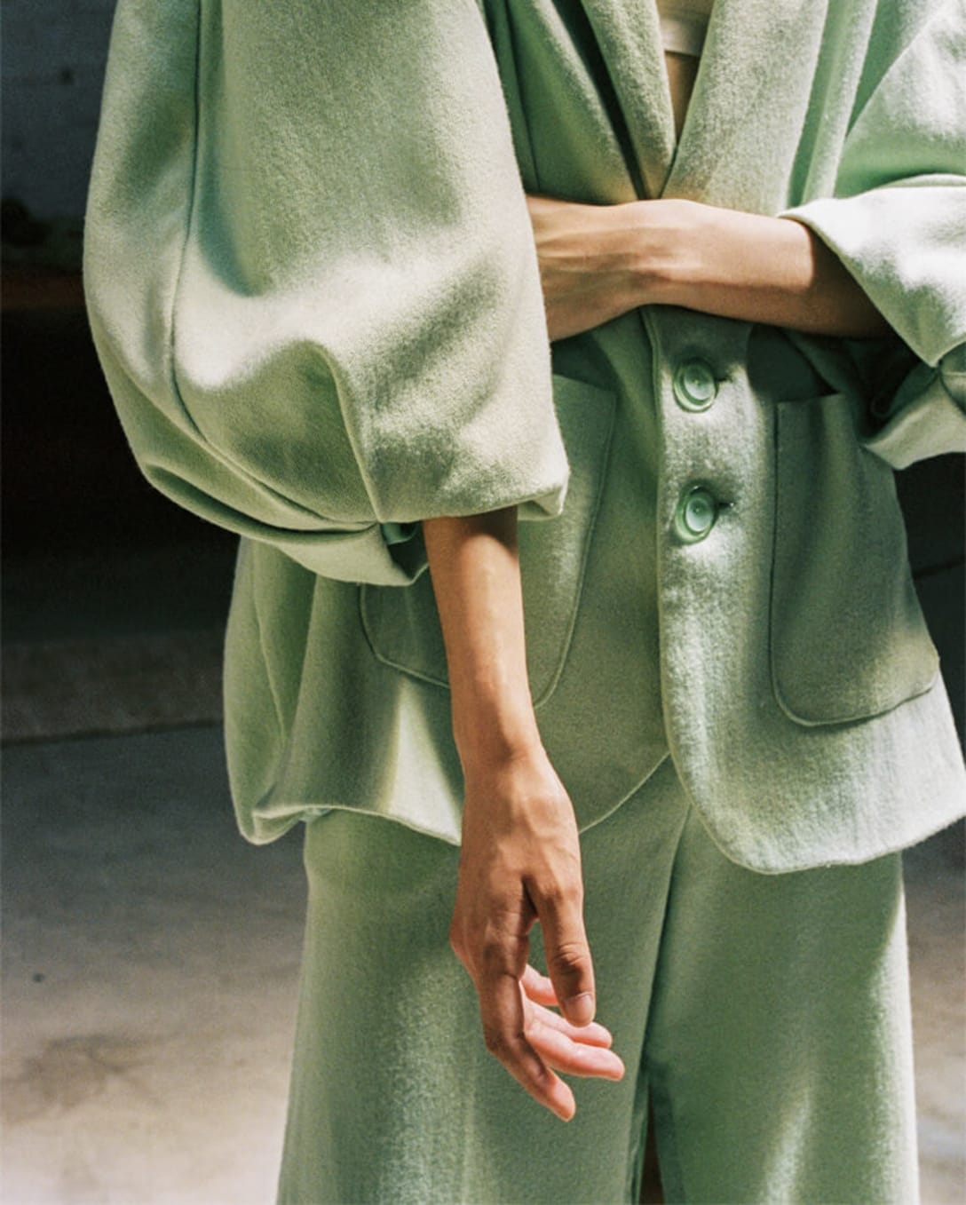 jacket and trousers by ANTONIO MARCIAL