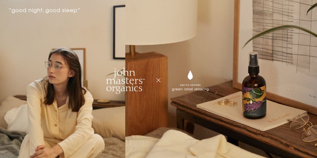 「john masters organics × UNITED ARROWS green label relaxing」メインヴィジュアル Image by UNITED ARROWS